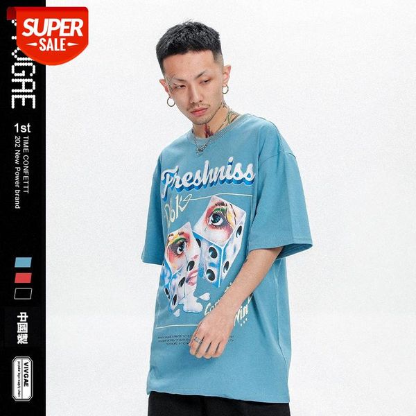 vivgae men's print flow street letters tears dice loose hip hop and women's cotton t-shirt #ct4r, White;black
vivgae men's print flow street letters tears dice loose hip hop and women's cotton t-shirt #ct4r, White;black