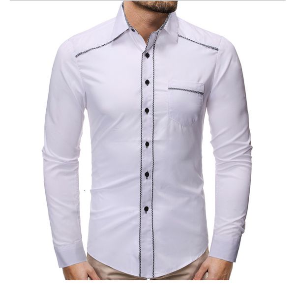 2021 new long mouths effects slender men social leisure business white and black shirt, White;black
2021 new long mouths effects slender men social leisure business white and black shirt, White;black