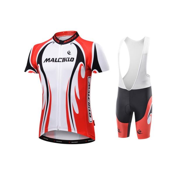 racing sets malciklo men's short sleeve cycling jersey with bib shorts summer elastane size bike tights padded / chamois ana, Black;blue
racing sets malciklo men's short sleeve cycling jersey with bib shorts summer elastane size bike tights padded / chamois ana, Black;blue