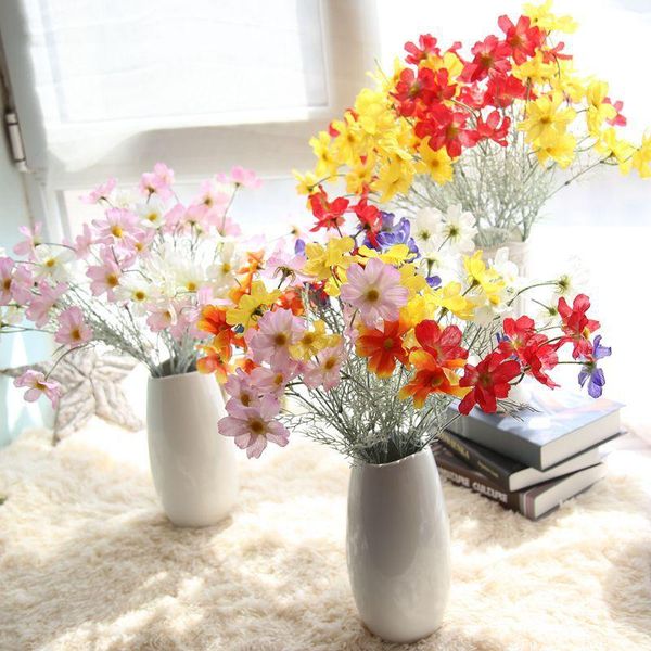 decorative flowers & wreaths 10pcs/lot 69cm artificial flocking cosmos wild daisy fake silk flower party home garden wedding decoration
decorative flowers & wreaths 10pcs/lot 69cm artificial flocking cosmos wild daisy fake silk flower party home garden wedding decoration
