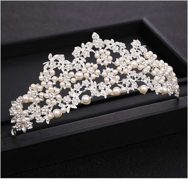 luxuriou crystal pearl silver color hair jewelry wedding tiara bridal crown head jewelry prom headpiece wedding hair acc jllfde
luxuriou crystal pearl silver color hair jewelry wedding tiara bridal crown head jewelry prom headpiece wedding hair acc jllfde