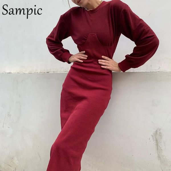 sampic o neck women casual wrap night club sweat dress long sleeve split winter 2021 black party bodycon dress ladies, Black;gray
sampic o neck women casual wrap night club sweat dress long sleeve split winter 2021 black party bodycon dress ladies, Black;gray
