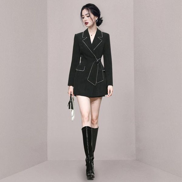 women's suits & blazers black senior design feeling blazer fei long accept waist professionalism autumn outfit goddess in high-end dres, White;black
women's suits & blazers black senior design feeling blazer fei long accept waist professionalism autumn outfit goddess in high-end dres, White;black