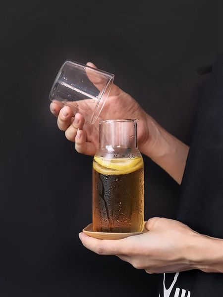 creative glass bottle with cup one person water bottle coffee juice drinks breakfast milk cup simple design nordic
creative glass bottle with cup one person water bottle coffee juice drinks breakfast milk cup simple design nordic