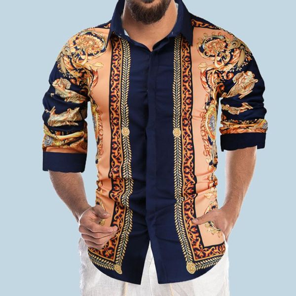 men's casual shirts 2021 autumn winter yellow shirt printing color contrast splicing single-breasted lapel long sleeve europe america, White;black
men's casual shirts 2021 autumn winter yellow shirt printing color contrast splicing single-breasted lapel long sleeve europe america, White;black
