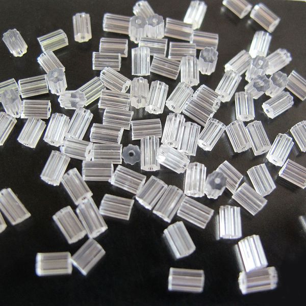 1000pcs/lot plastic clear rubber earring backs silicone earrings sers backing replacements earrings jewelry finding, White
1000pcs/lot plastic clear rubber earring backs silicone earrings sers backing replacements earrings jewelry finding, White