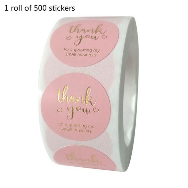 500pcs thank you sticker gold silver foil seal label for small shop wedding gift
500pcs thank you sticker gold silver foil seal label for small shop wedding gift
