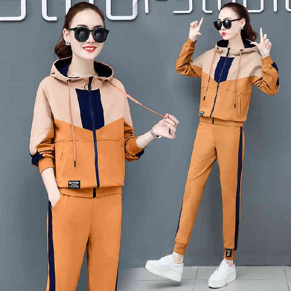sports suit women's autumn 2020 korean version fashion loose thin br casual wear two-piece set spring and autumn, Gray
sports suit women's autumn 2020 korean version fashion loose thin br casual wear two-piece set spring and autumn, Gray