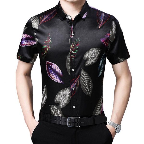 men's casual shirts men shirt short sleeve for summer plus size 3xl 4xl 100kg leaves print retro vintage male clothing a06260948, White;black
men's casual shirts men shirt short sleeve for summer plus size 3xl 4xl 100kg leaves print retro vintage male clothing a06260948, White;black