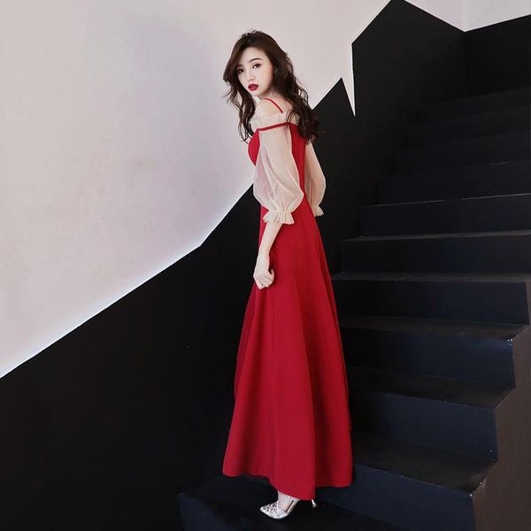 slim stylish off shoulder dress evening dress chinese wedding toast improved qipao vestidos size s-xxl, Red
slim stylish off shoulder dress evening dress chinese wedding toast improved qipao vestidos size s-xxl, Red