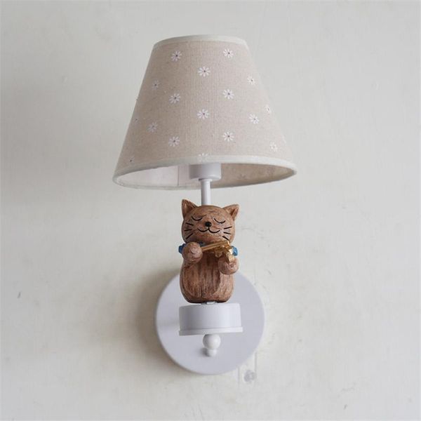 american cartoon cat resin wall lamps children's bedroom bedside lamp print cloth living room corridor wall sconces lights deco
american cartoon cat resin wall lamps children's bedroom bedside lamp print cloth living room corridor wall sconces lights deco