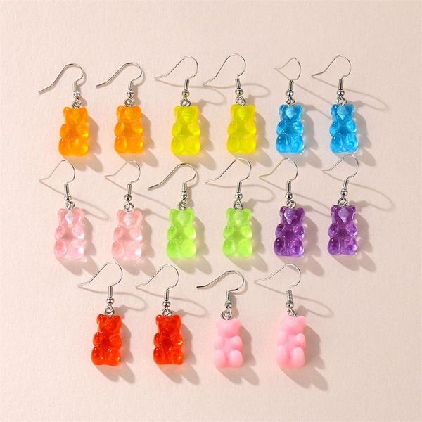 dangle & chandelier trend women earrings cute creative cartoon bear ear hook soft handmade transparent candy play earring, Silver
dangle & chandelier trend women earrings cute creative cartoon bear ear hook soft handmade transparent candy play earring, Silver
