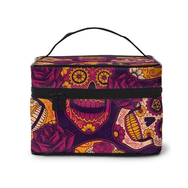 cosmetic bags & cases women makeup bag toiletries organizer travel storage mexican sugar skulls
cosmetic bags & cases women makeup bag toiletries organizer travel storage mexican sugar skulls