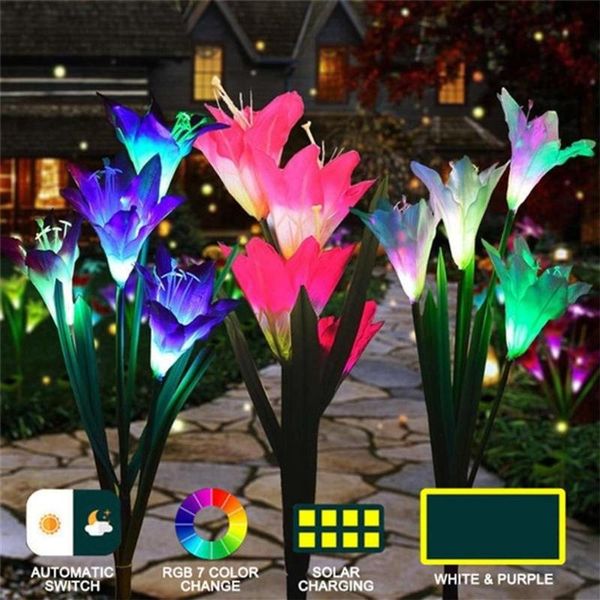 landscape lamp lily led waterproof lawn light garden lamp light solar home gift yard outdoor decoration party gardening
landscape lamp lily led waterproof lawn light garden lamp light solar home gift yard outdoor decoration party gardening