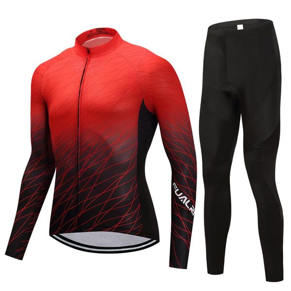 racing sets 2021spring/autumn cycling jersey suit long-sleeved men's breathable and quick-drying mountain bike road, Black;blue
racing sets 2021spring/autumn cycling jersey suit long-sleeved men's breathable and quick-drying mountain bike road, Black;blue