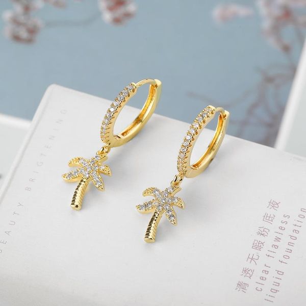 dangle & chandelier fashion cz crystal palm tree earrings pave hoop for women korean jewellery, Silver
dangle & chandelier fashion cz crystal palm tree earrings pave hoop for women korean jewellery, Silver