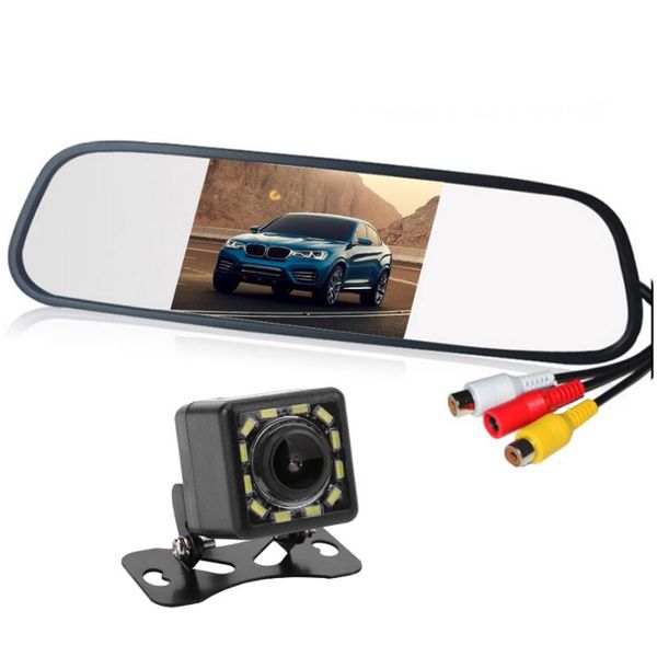car video hd auto parking monitor led night vision reversing ccd rear view camera with 4.3 inch rearview mirror
car video hd auto parking monitor led night vision reversing ccd rear view camera with 4.3 inch rearview mirror