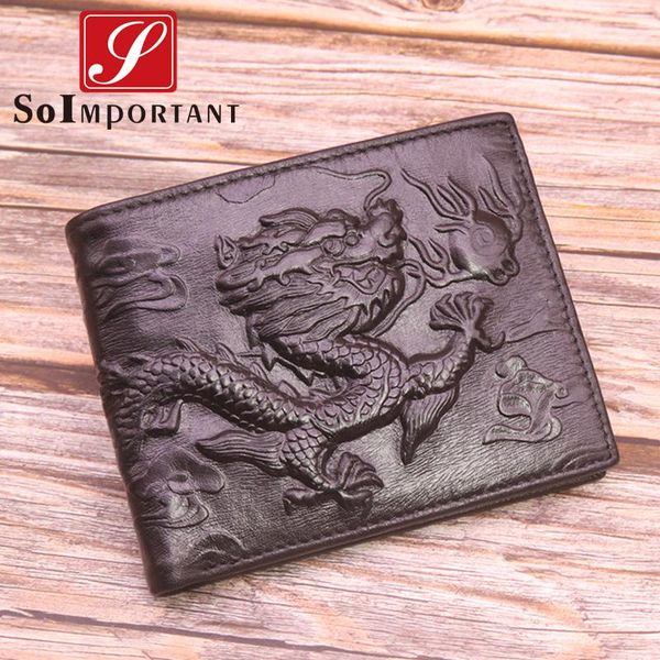 new vintage embossed dragon wallets for men genuine leather new designe coin purses card holder male short wallet high quality, Red;black
new vintage embossed dragon wallets for men genuine leather new designe coin purses card holder male short wallet high quality, Red;black