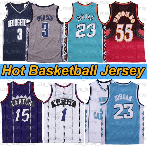 ncaa north carolina tar heels 23 michael jersey tracy 1 mcgrady georgetown hoyas 3 vince 15 carter retro basketball jerseys, Black
ncaa north carolina tar heels 23 michael jersey tracy 1 mcgrady georgetown hoyas 3 vince 15 carter retro basketball jerseys, Black