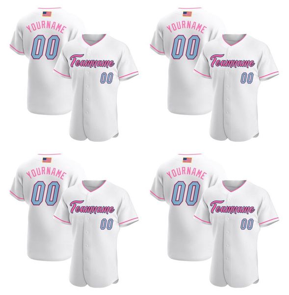 custom white light blue-pink authentic american flag fashion baseball jersey, Blue;black
custom white light blue-pink authentic american flag fashion baseball jersey, Blue;black