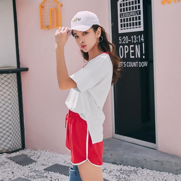 two piece dress fashionable and casual two-piece summer short sleeved shorts sports suit women loose 2021 style, White
two piece dress fashionable and casual two-piece summer short sleeved shorts sports suit women loose 2021 style, White