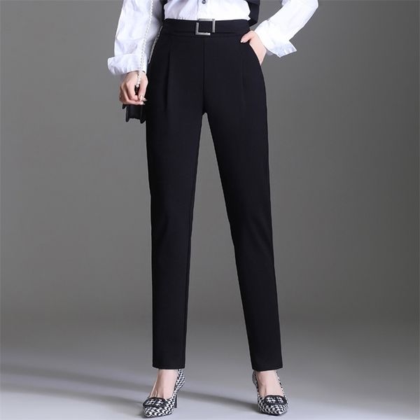 oumengka women spring autumn chic fashion office wear straight suit pants vintage high waist black female trousers mujer s-5xl 211115, Black;white
oumengka women spring autumn chic fashion office wear straight suit pants vintage high waist black female trousers mujer s-5xl 211115, Black;white
