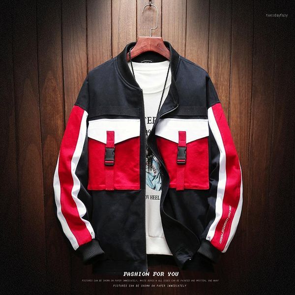 men's jackets japanese loose mens baseball high street casual jacket 2021 men big pocket patchwork tooling coat plus size1, Black;brown
men's jackets japanese loose mens baseball high street casual jacket 2021 men big pocket patchwork tooling coat plus size1, Black;brown