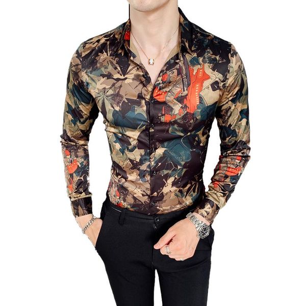 men's casual shirts retro shirt men flower slim fit party dress fashion 2021 autumn long sleeve digital print -6xl, White;black
men's casual shirts retro shirt men flower slim fit party dress fashion 2021 autumn long sleeve digital print -6xl, White;black