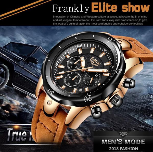 wristwatches 2021 men fashion sports waterproof quartz watches simple luxury business chronograph wristwatch male lige 9862, Slivery;brown
wristwatches 2021 men fashion sports waterproof quartz watches simple luxury business chronograph wristwatch male lige 9862, Slivery;brown
