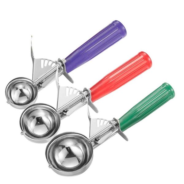 spoons cookie scoop set, ice cream scoops trigger include large medium small size 3 pcs
spoons cookie scoop set, ice cream scoops trigger include large medium small size 3 pcs