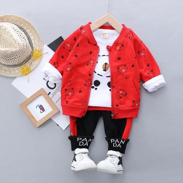 kid baby boy casual clothing set cartoon bear zipper coat shirt sets 3pcs toddler boys 1 2 3 4 years, White
kid baby boy casual clothing set cartoon bear zipper coat shirt sets 3pcs toddler boys 1 2 3 4 years, White