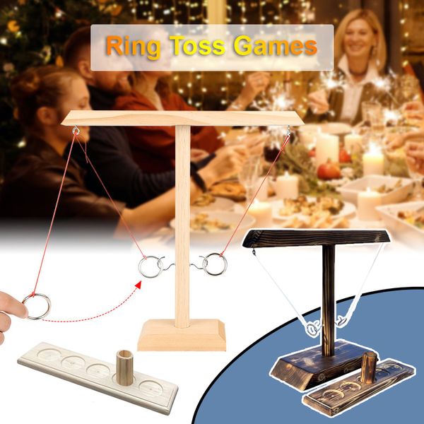 Drinking Game Toy Wooden Ring Toss Game Toss Hook Board games montessori toy games kids toys for children adult Party Home Game
Drinking Game Toy Wooden Ring Toss Game Toss Hook Board games montessori toy games kids toys for children adult Party Home Game