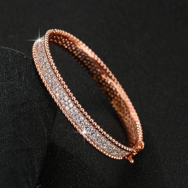 cibo fashion pure copper inlay zircon bracelets quality drill temperament elegant bracelet not rub off, Black
cibo fashion pure copper inlay zircon bracelets quality drill temperament elegant bracelet not rub off, Black