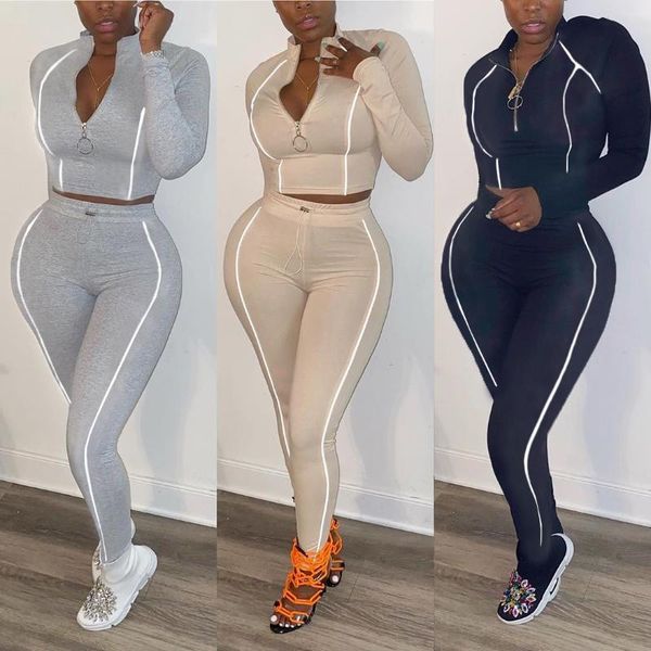 women's tracksuits 24dl8023 autumn winter women casual sports fashion skinny solid navel two piece set and pants tracksuit sweatsuit ou, Gray
women's tracksuits 24dl8023 autumn winter women casual sports fashion skinny solid navel two piece set and pants tracksuit sweatsuit ou, Gray
