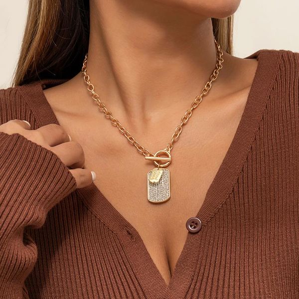 chains ingesight.z rhinestones crystal square pendant necklaces vintage toggle lasso collar choker for women men neck jewelry, Silver
chains ingesight.z rhinestones crystal square pendant necklaces vintage toggle lasso collar choker for women men neck jewelry, Silver