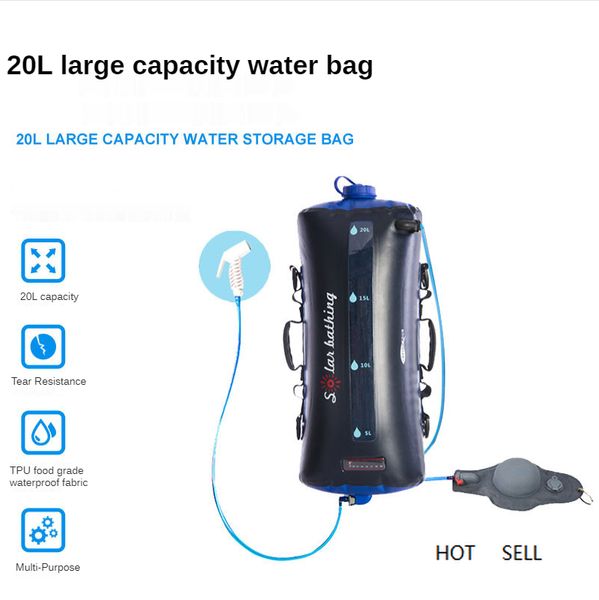 outdoor portable water bag 20l camping hiking solar shower heating bath camping nozzle switched
outdoor portable water bag 20l camping hiking solar shower heating bath camping nozzle switched