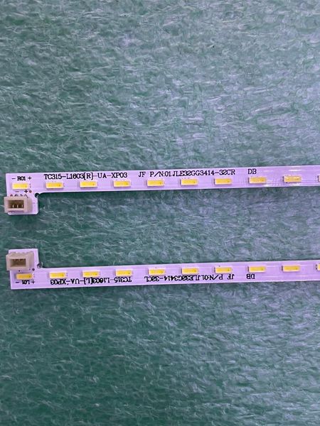 bar lights 2pcs led backlight strip for saturn tv led32nf 32e9b tc315-l1603(r)-va-xp01 tc315-l1603(l)