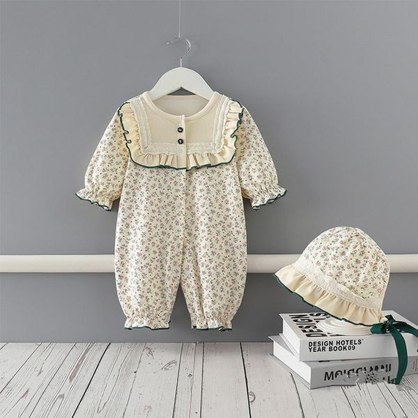 jumpsuits born baby spring clothes flowers print boys clothing girls jumpsuit with hat romper for kids 0-18m, Blue
jumpsuits born baby spring clothes flowers print boys clothing girls jumpsuit with hat romper for kids 0-18m, Blue