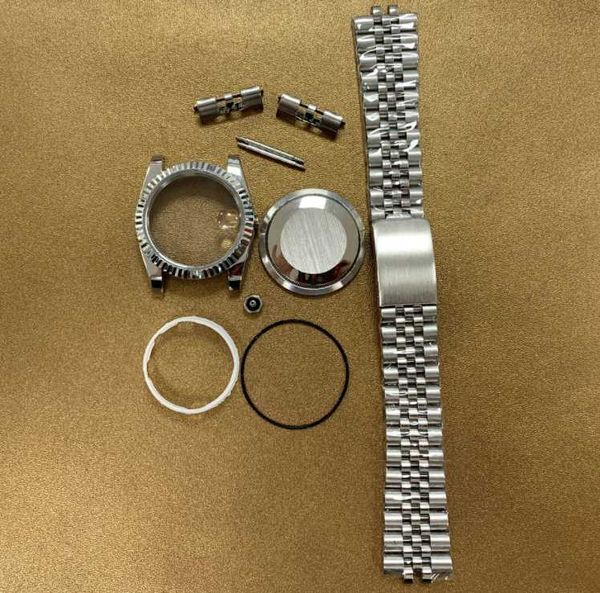 repair tools & kits 36mm 316l stainless steel silver watch case with band for 2813,8215 movement
repair tools & kits 36mm 316l stainless steel silver watch case with band for 2813,8215 movement