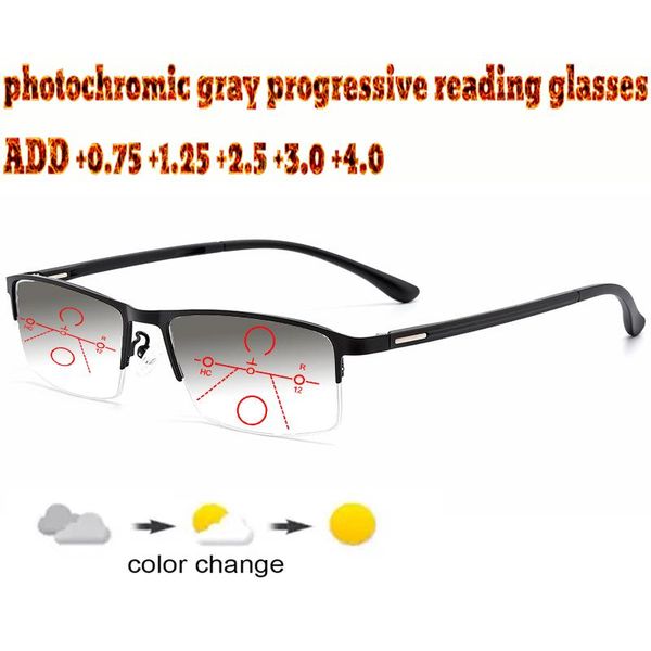 sunglasses pochromic gray progressive multifocal reading glasses business men halfrim frame tr90 +1.0 +1.5 +1.75 +2.0 +2.5 +3 +3.5 +4, White;black
sunglasses pochromic gray progressive multifocal reading glasses business men halfrim frame tr90 +1.0 +1.5 +1.75 +2.0 +2.5 +3 +3.5 +4, White;black