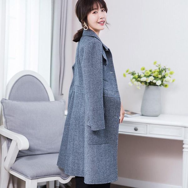 women's wool & blends double side real coat female 2021 winter jacket women long woolen coats korean outwear abrigo mujer my3640, Black
women's wool & blends double side real coat female 2021 winter jacket women long woolen coats korean outwear abrigo mujer my3640, Black