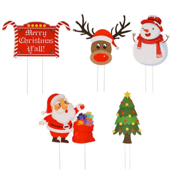 greeting cards 5pcs xmas holiday lawn outdoor yard sign winter decor sign(random pattern)
greeting cards 5pcs xmas holiday lawn outdoor yard sign winter decor sign(random pattern)