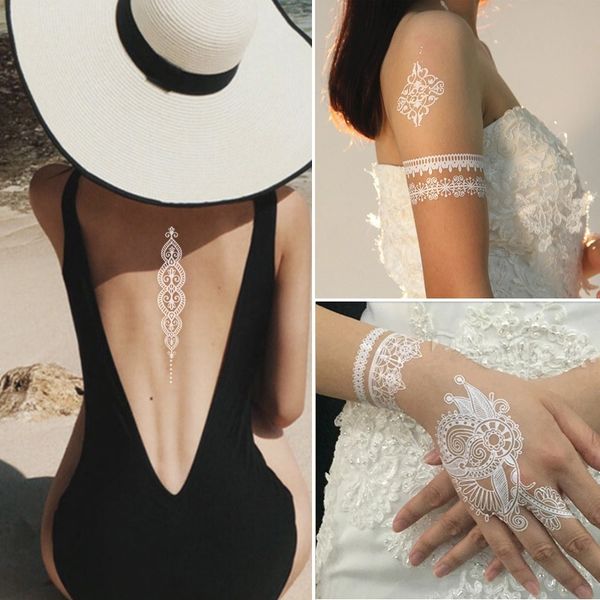 tattoo paste white lace hannah waterproof sticker bride wedding black water transfer
tattoo paste white lace hannah waterproof sticker bride wedding black water transfer