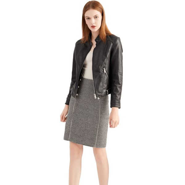 2021 pu jackets women new autumn casual stand collar pocket plush faux soft leather outwear slim biker black coat fmq4
2021 pu jackets women new autumn casual stand collar pocket plush faux soft leather outwear slim biker black coat fmq4