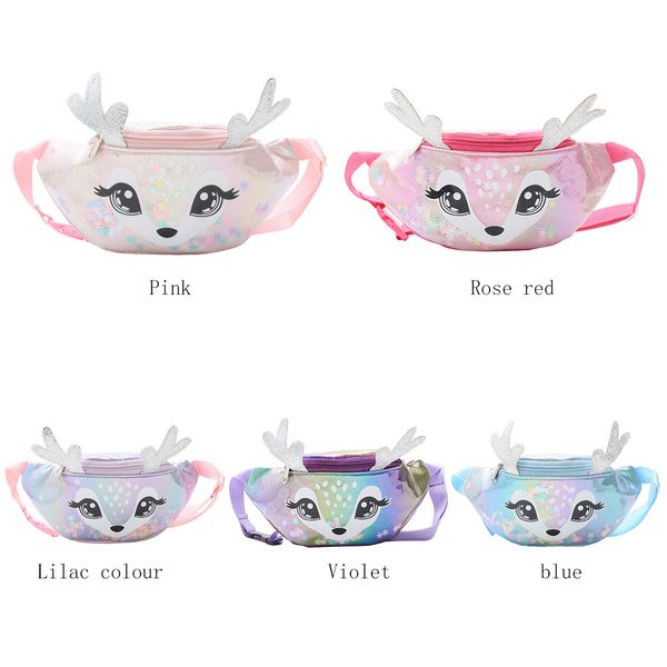 kawaii lovely deer waist bag for women kids girl laser pu leather shoulder messenger bags zipper casual shopping chest purse
kawaii lovely deer waist bag for women kids girl laser pu leather shoulder messenger bags zipper casual shopping chest purse