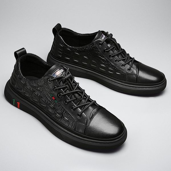 men's versatile year leisure anti slip men's 2021 board sho spring leather labor protection trend, Black
men's versatile year leisure anti slip men's 2021 board sho spring leather labor protection trend, Black