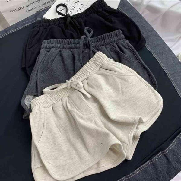 summer shorts women high waist elastic short pants girl korean style casual all-match gray cotton home sports shorts for female, White;black
summer shorts women high waist elastic short pants girl korean style casual all-match gray cotton home sports shorts for female, White;black