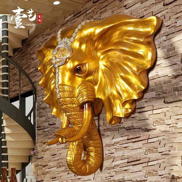 european elephant head hanging home living room porch ktv pendant restaurant bar background wall decoration
european elephant head hanging home living room porch ktv pendant restaurant bar background wall decoration