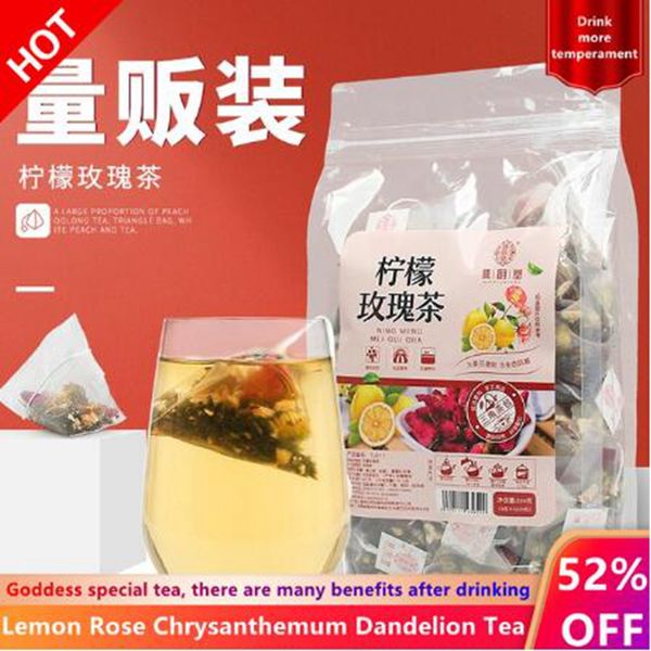 lemon rose tea 200g/50 bags triangle packetd andelion chrysanthemum healthy beauty anti-aging tea
lemon rose tea 200g/50 bags triangle packetd andelion chrysanthemum healthy beauty anti-aging tea