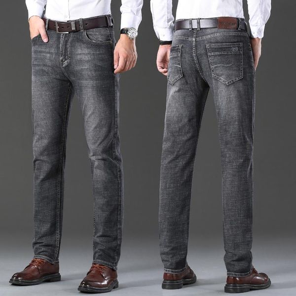 men's jeans classic relaxed fit flex jean 2021 spring autumn four seasons high waist business casual black blue denim trousers
men's jeans classic relaxed fit flex jean 2021 spring autumn four seasons high waist business casual black blue denim trousers